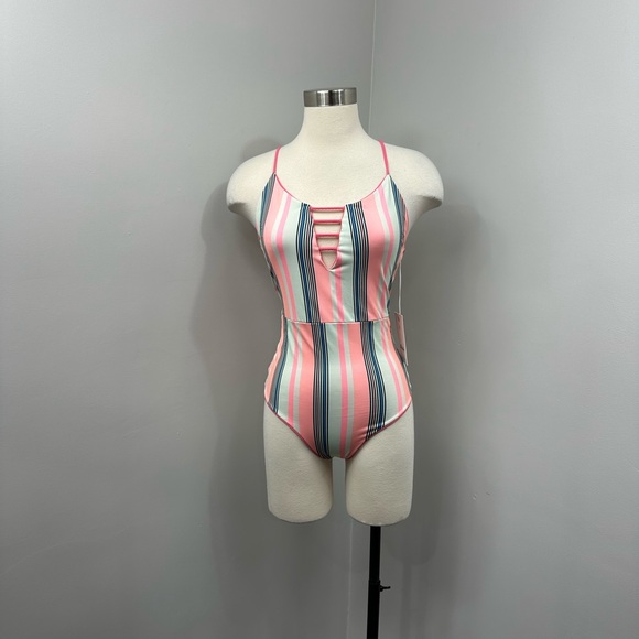 Maaji Pink Reversible One‎ Piece Swimsuit - Picture 9 of 16